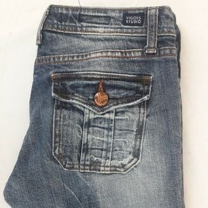 Vigoss Studio Delancy Bootcut Jeans Sz 27 Low Rise